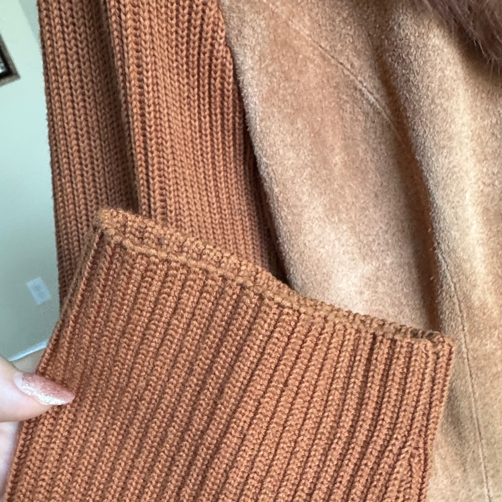 Nygard Collection Rabbit Fur Collar Jacket - Picture 6 of 14